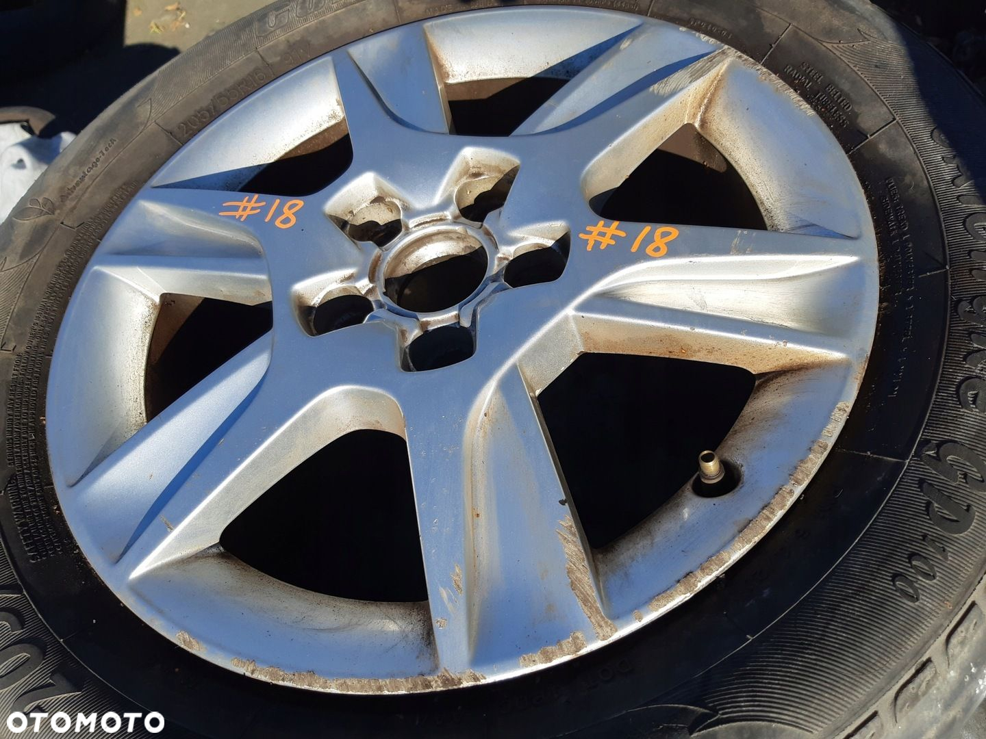 AUDI A3 8P FELGA ALUMINIOWA 6.5" x 16" 5x112 ET 50 8P0601025AN - 2