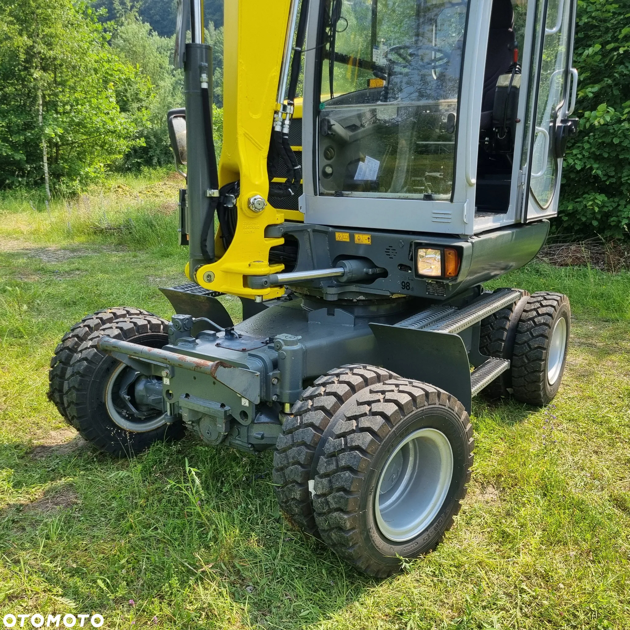 Wacker Neuson 6503-2 wersja7 Koparka kołowa 6,5t Nowe opony tylko 640h jak z Salonu 2015r import Norwegi! - 7