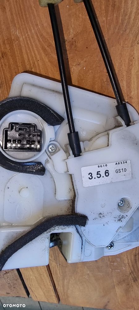 Zamek drzwi lewy przód Mazda 6 9G10A0334 - 3