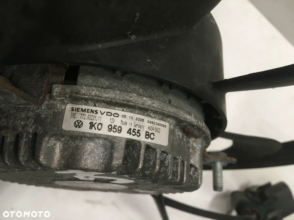 Wentylator CHŁODNICY VW Touran PASSAT B6 GOLF V 04- - 3