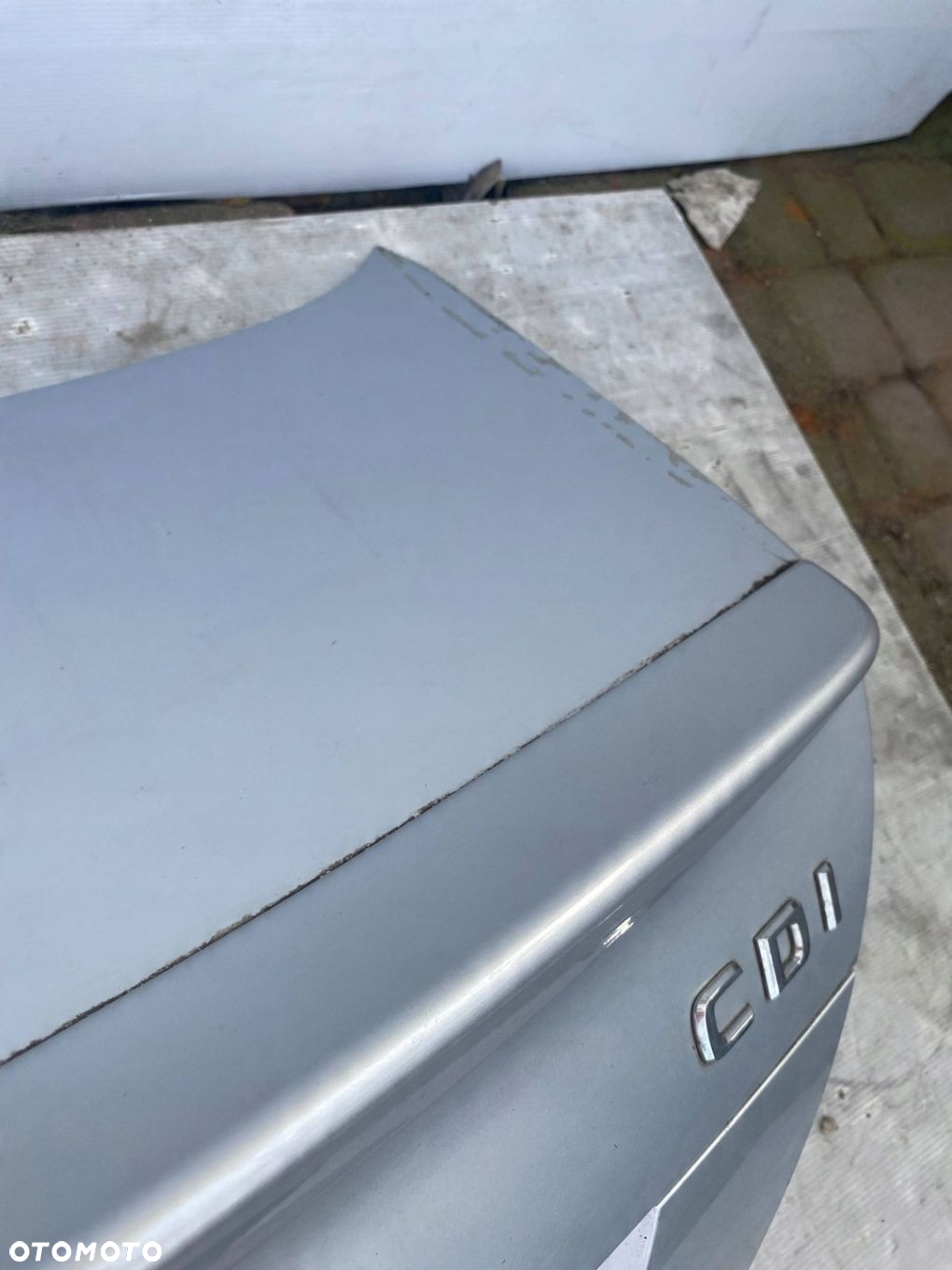 MERCEDES CLK W209 AMG KLAPA BAGAŻNIKA TYŁ TYLNA KOMPLETNA LOTKA - 8