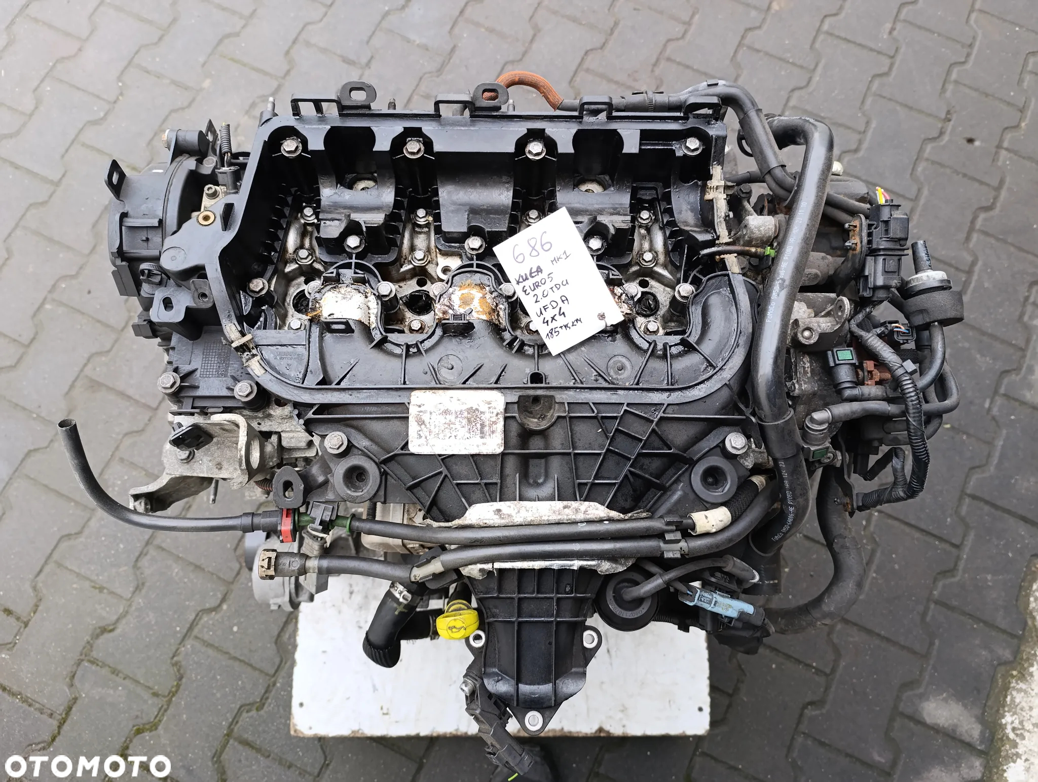SILNIK KUGA 4X4 2.0 TDCI UFDA EURO 5 - 6