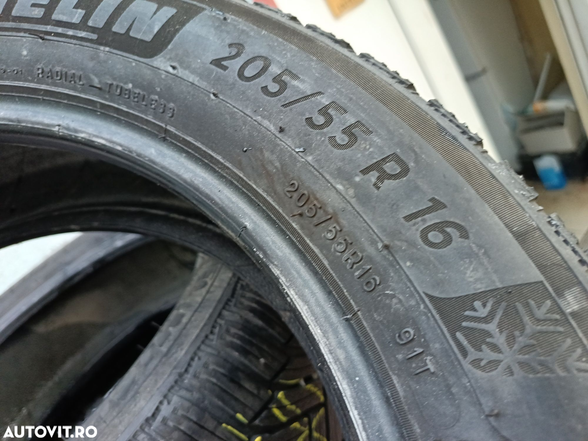 Anvelope MS iarna 205 55 16 Michelin 2018 6.5-7mm - 7