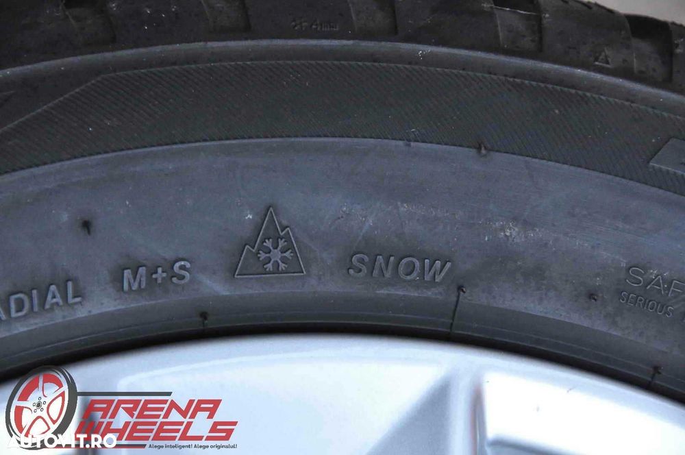 Roti Iarna 17 inch Originale Audi A4 8W B9 Bridgestone 225/50 R17 - 7