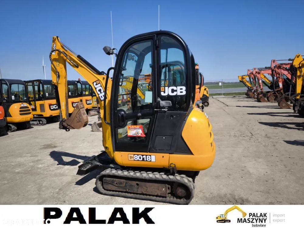 JCB Mini koparka JCB 8018, , 2017 rok - 2