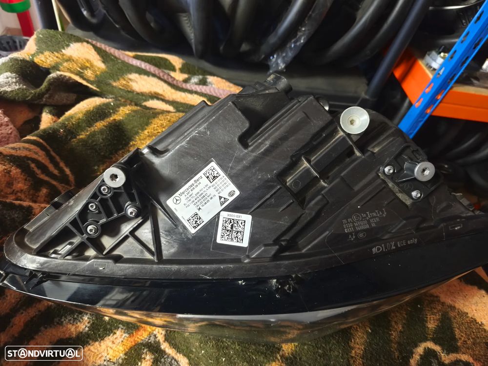 Farol esquerdo led performance classe B w247 facelift - 8