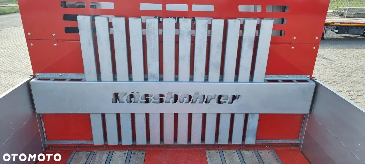 Kassbohrer Kaessbohrer naczepa platforma rozciągana, burty aluminiowe - 14