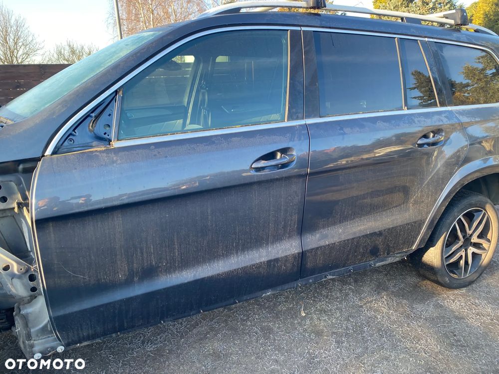 mercedes gl gls 166 kpl. drzwi przednie tylne lewe kolor 755 - 1