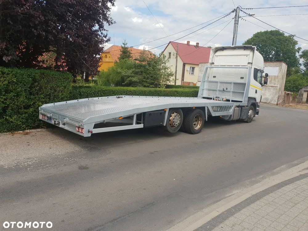 najazd ZABUDOWA SCANIA autolaweta kunice - 3