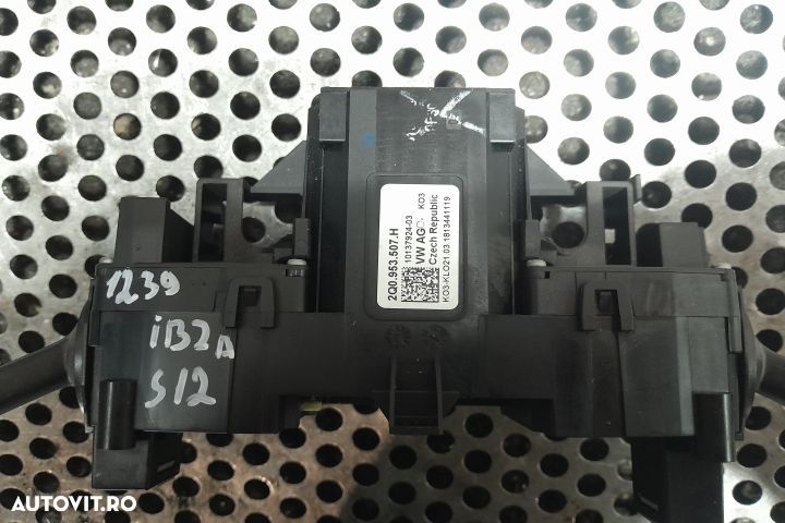 ANSAMBLU MANETE SEMNALIZARE+ STERGATOARE 2Q0953507H 2Q0953507H Seat I - 3