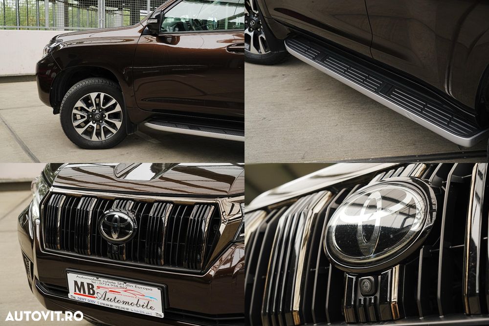 Toyota Land Cruiser 2.8l D-4D 204 CP A/T 7 locuri Luxury AVS Brown - 10