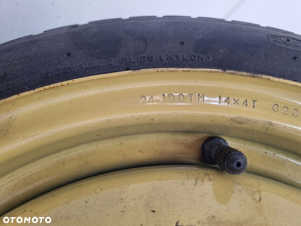 KOŁO DOJAZDOWE Mazda 2 II Demio Dojazdówka 115/70 R14 4x100 14x4T zapasowe - 4