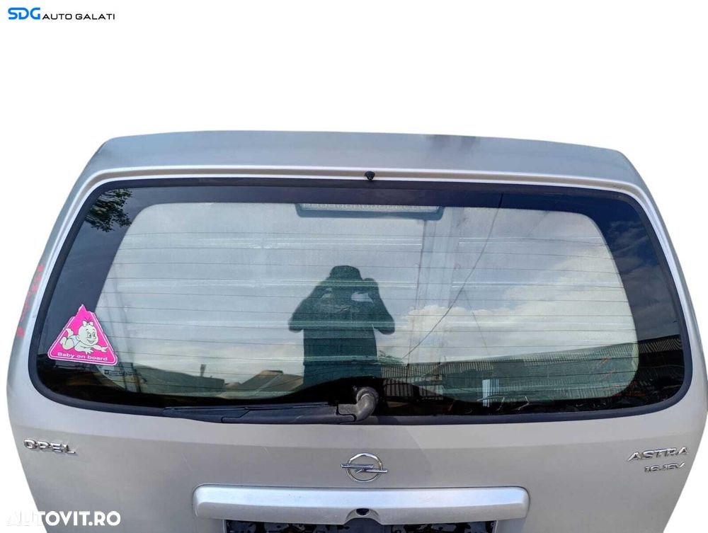 Haion Hayon Portbagaj Dezechipat cu Luneta Geam Sticla Opel Astra G Break Combi Caravan 1998 - 2007 [LC0920] - 2
