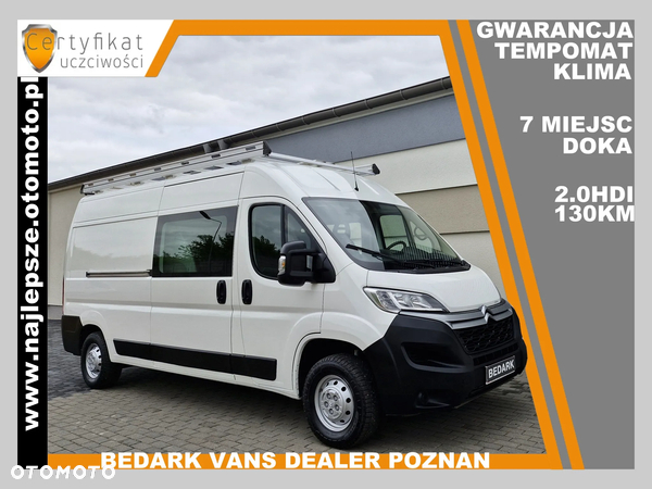 Citroën Jumper, BRYGADÓWKA, 7 miejsc, DOKA, tempomat, klima