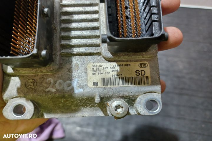 Calculator motor ECU 0261207962 0261207962 Opel Corsa C [2000 - 2003] - 3