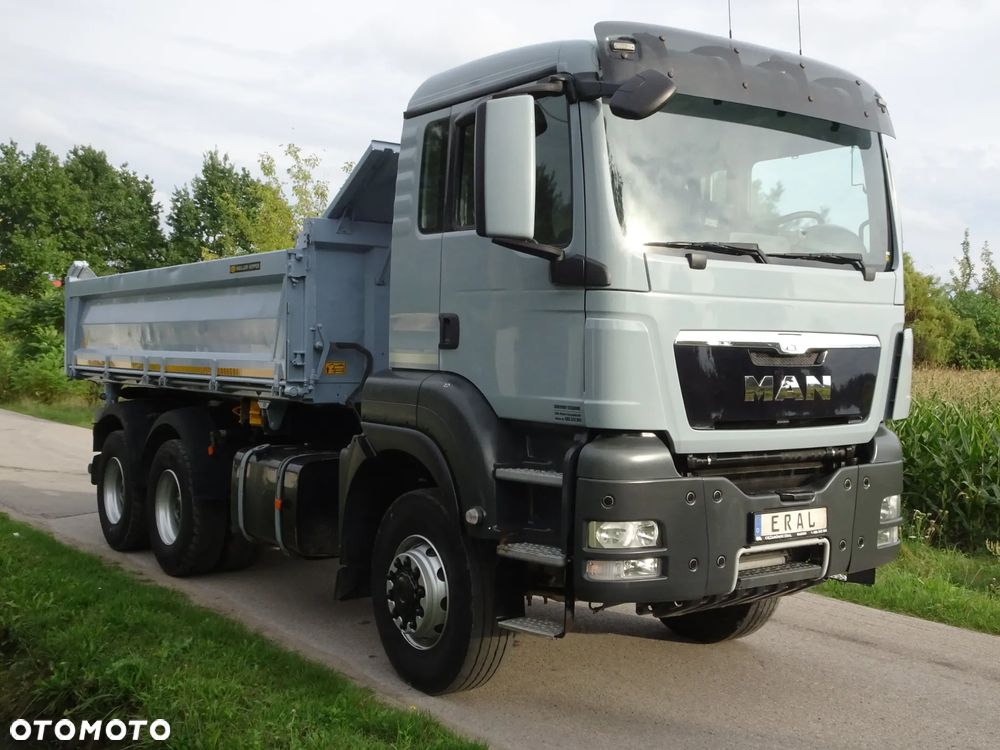 MAN TGS 26.480 6X6  Kipper Meiller 3-stronny Hydroburta stan idealny - 12