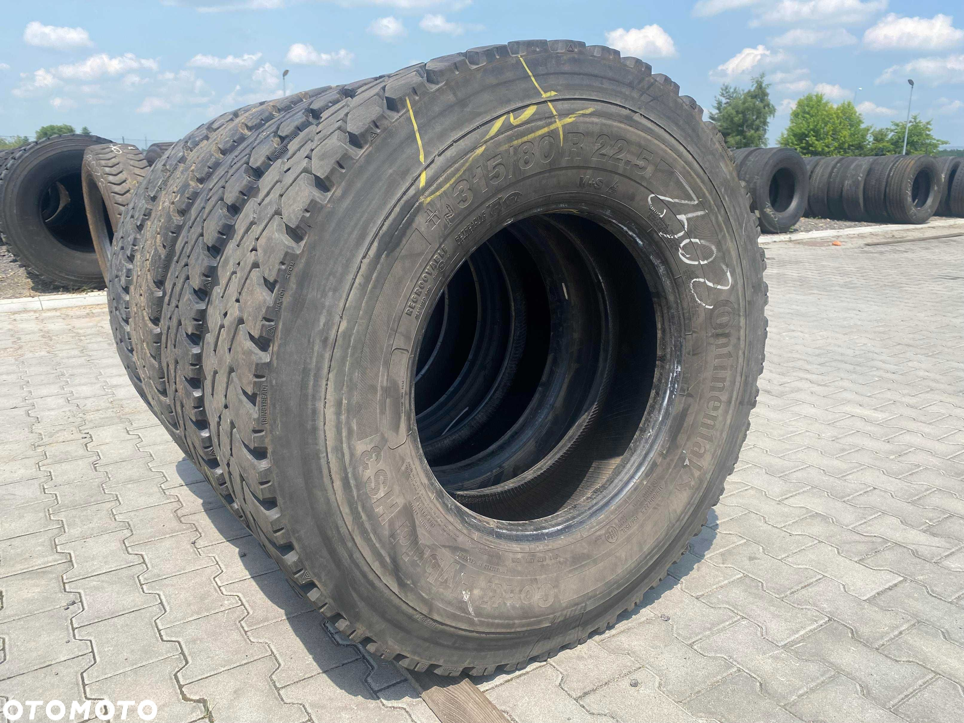 315/80R22.5 Opony RingTread MARANGONI Typ GOODYEAR MSD Napęd Budowlany - 6