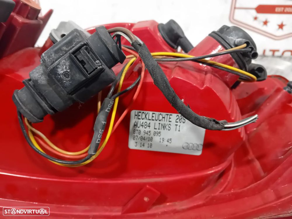 Farolins Direito Audi A5 8T0945095 8T0945096 Original - 6