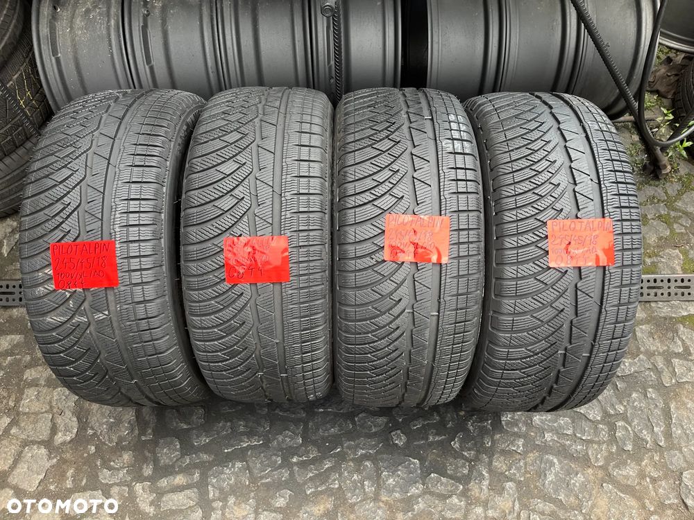 Michelin Pilot Alpin 245 45 18 4szt Zima komplet premium - 2
