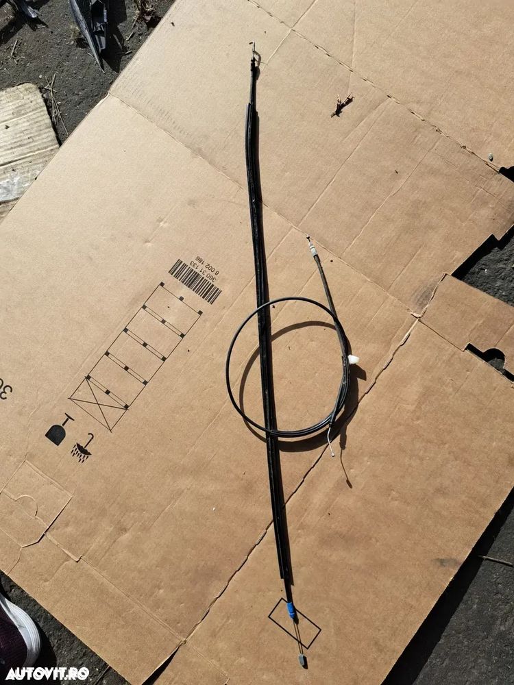 Sistem inchidere usa culisanta fiat ducato peugeot boxer citroen jumper ( pentru masini cu volan pe stanga ) maner opritor cabluri - 6