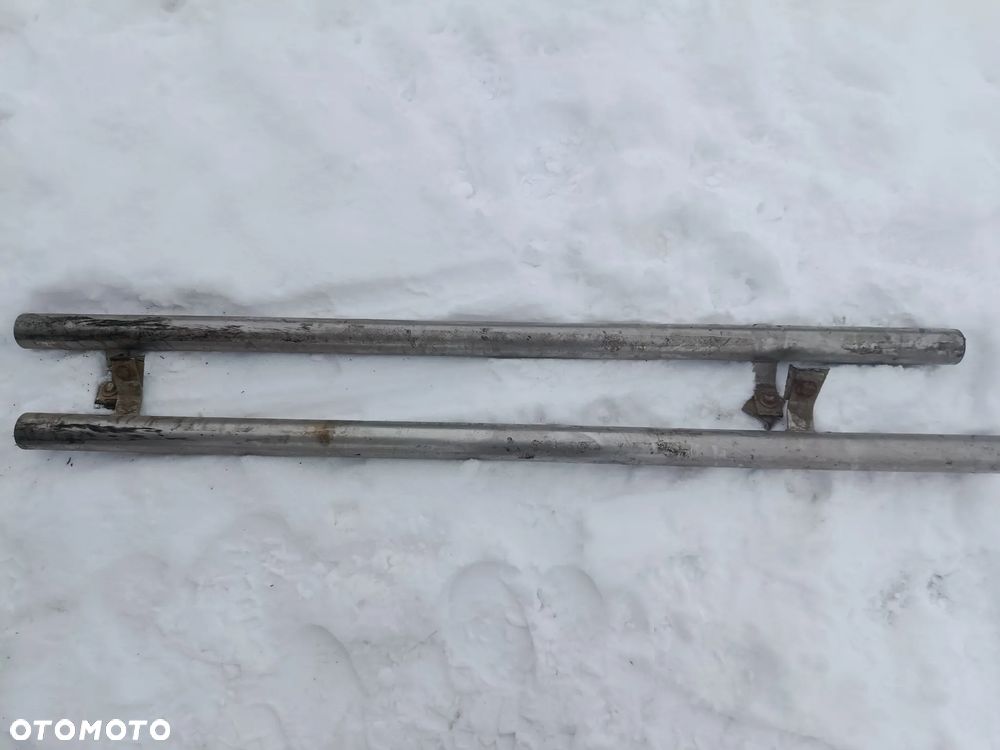 Progi dodatkowe orurowanie boczne Mitsubishi Pajero 2 Sport - 1