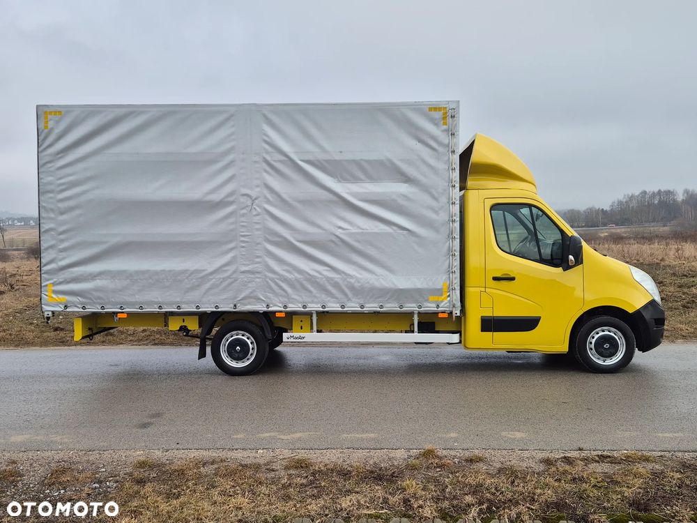 Renault MASTER 2.3 DCI 131KM MAX PLANDEKA 10 PALET PODNOSZONY DACH KAMERA SALON PL 2018R - 4