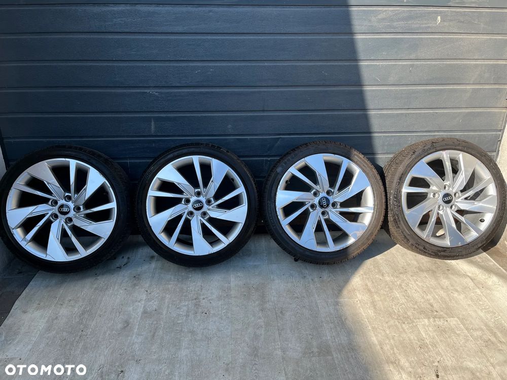FELGI 5X112 18 8Y0601025 F 8J X 18 ET46 AUDI A3 8Y BRIDGESTONE 225 40 18 ALUFELGI