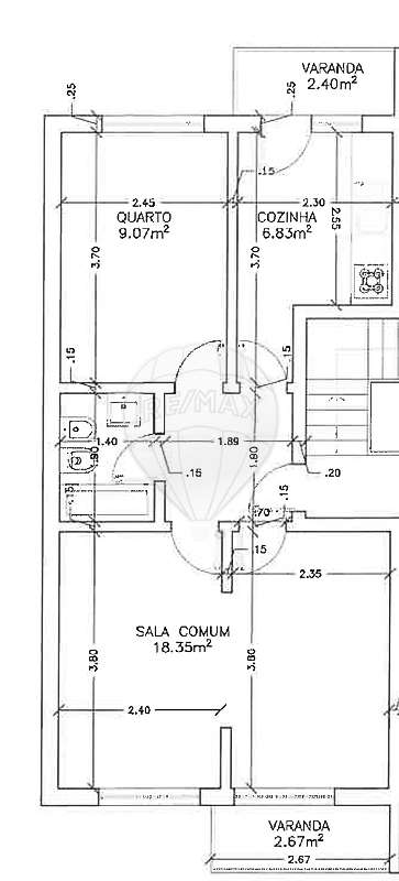 Apartamento T1 para venda - Grande imagem: 5/5