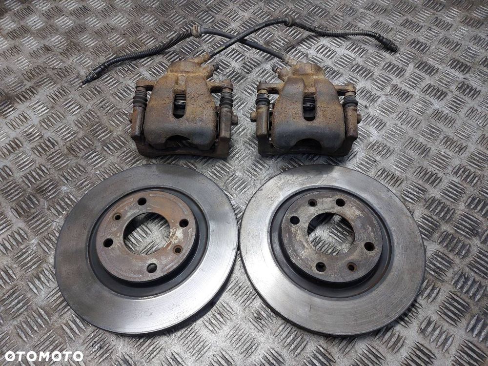 TARCZE HAMULCOWE PRZÓD + KLOCKI + ZACISKI CITROEN C3 I 1.1 8V - 1