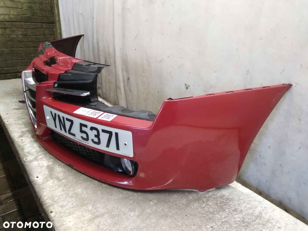 ^ ZDERZAK PRZÓD PRZEDNI ALFA ROMEO 159 289/A CZERWONY HALOGENY - 4