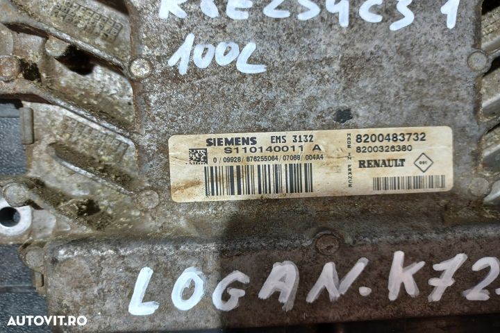 Calculator motor ECU 8200483732 8200483732 Dacia Logan 1 [2004 - 2008 - 3
