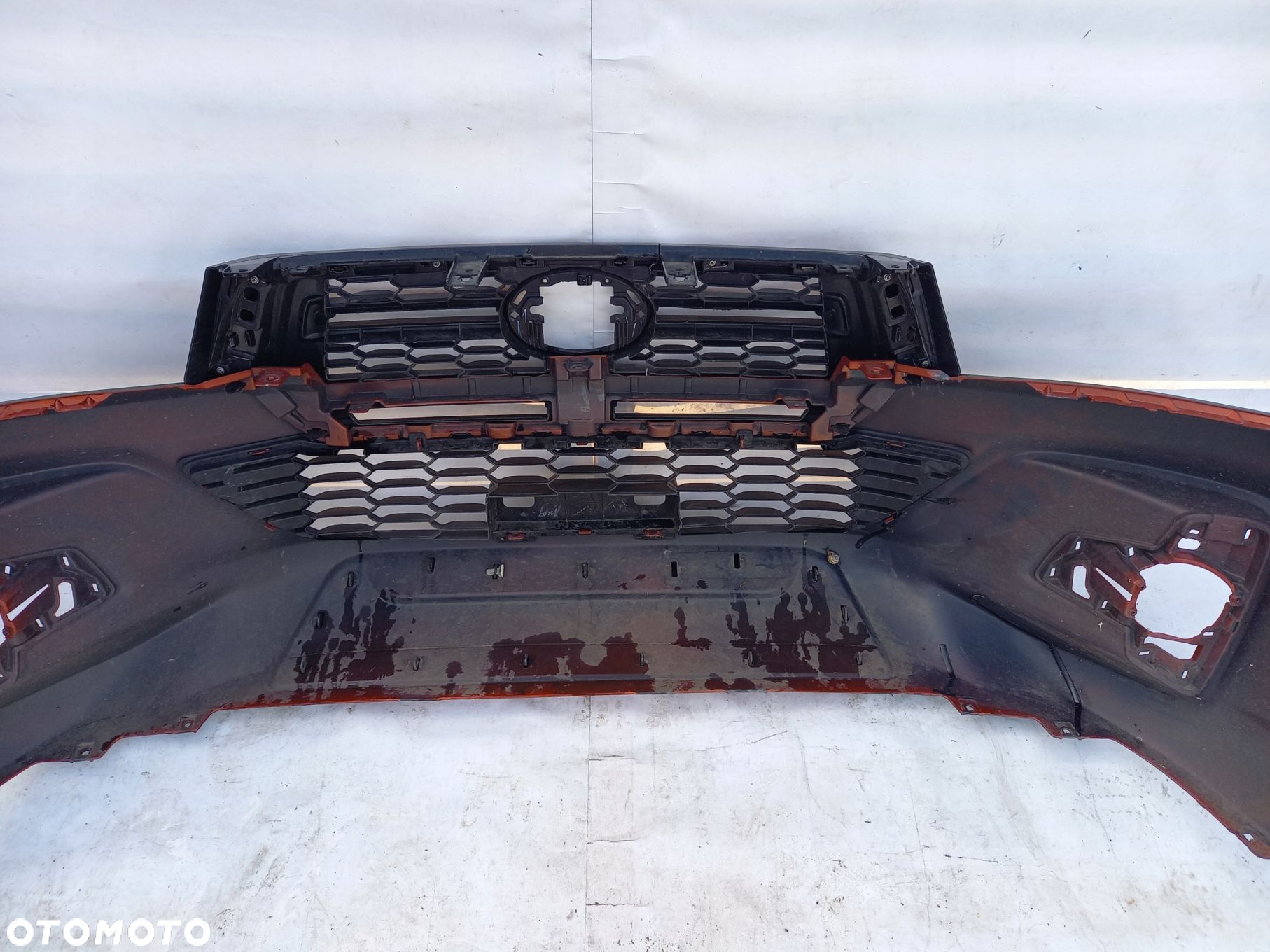 Toyota Hilux 8 VIII Lift zderzak przedni przod + atrapa dokladka - 10