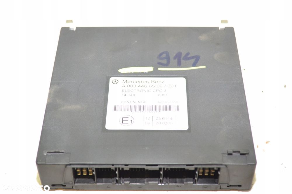 Sterownik Komputer CPC3 Mercedes Actros MP4 Antos Atego Arocs A0034466502 - 1