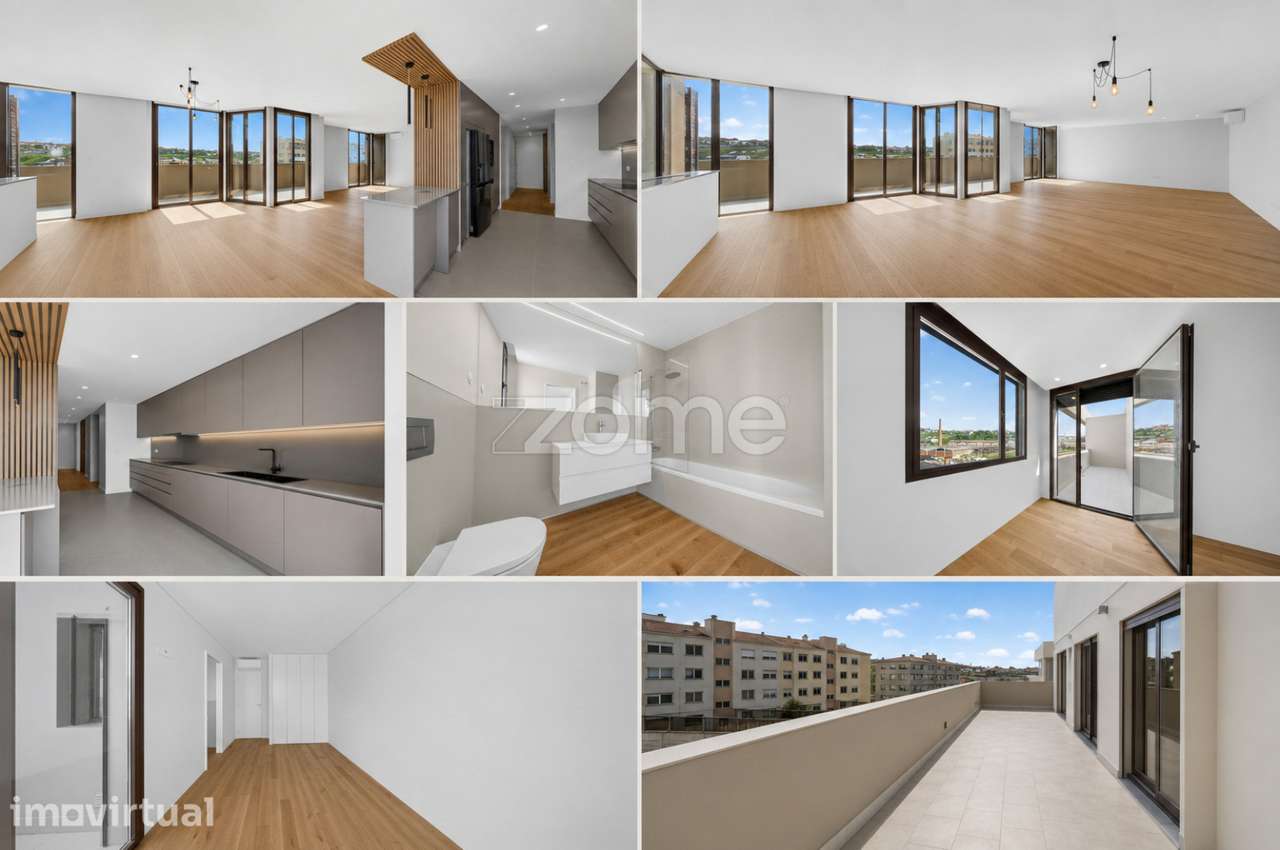 T4 Premium | O Apartamento Diferente | Último Andar | Novo | Leiria - Grande imagem: 5/60