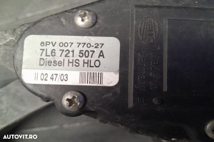 Pedala acceleratie 7L6721507A 7L6721507A Volkswagen VW Touareg genera - 4