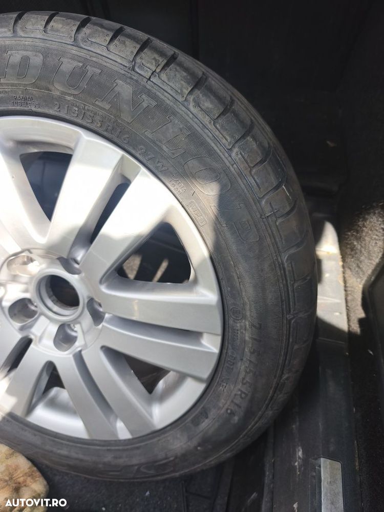 Roată de rezervă 215 55 R16 gama VAG Passat Touran Eos A3 A4 Tiguan Golf Yetta - 8
