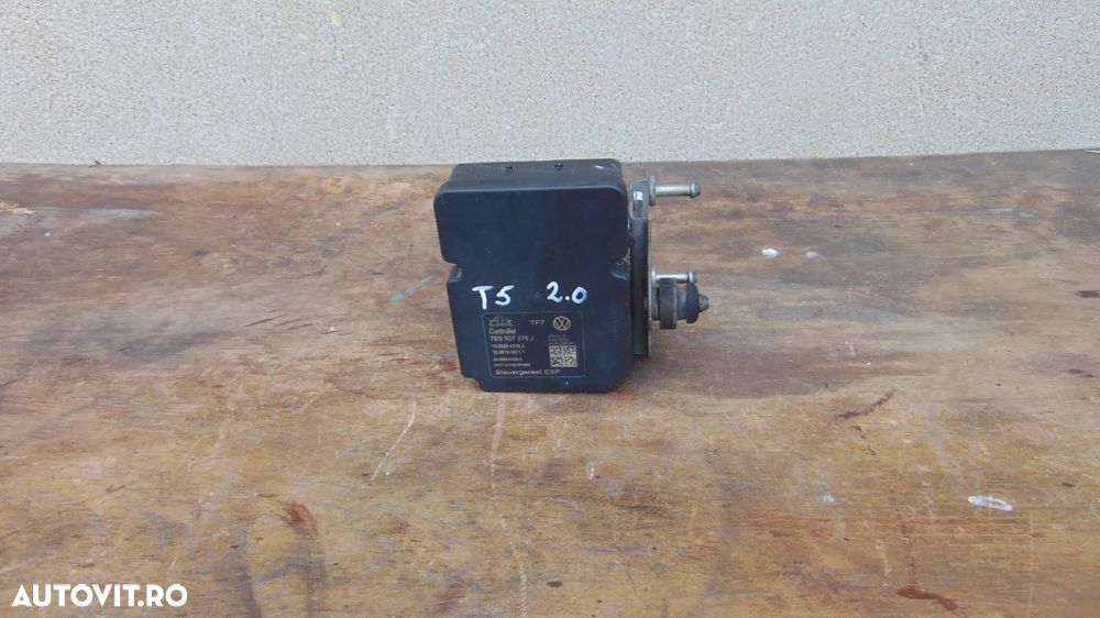 Pompa ABS ESP Volkswagen Transporter T5 2.0 diesel an 2009-2015 cod 7E0614517G - 1