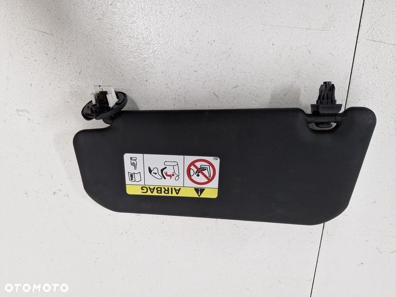 TOYOTA C-HR 1 I OSŁONA PRZECIWSŁONECZNA PRAWA DASZEK SŁONECZNIK PRAWY CZARNY - 4
