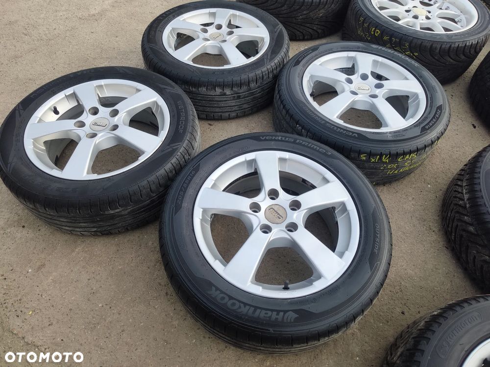 5x114,3 Felgi Aluminiowe Alufelgi 5x114 Koła Letnie lato 16 RENAULT NISSAN MITSUBISHI SUZUKI TOYOTA LEXUS KIA HYUNDAI MAZDA HONDA DACIA 21r. Legnica ALU-RAD 205/55 7mm - 3