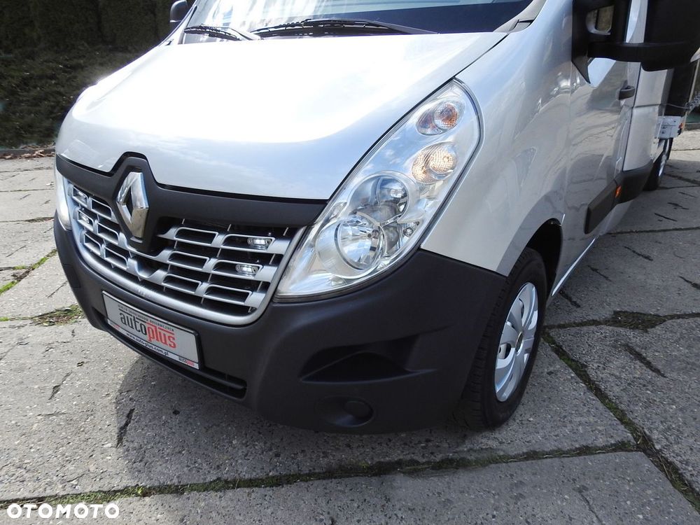 Renault MASTER PLANDEKA 8 PALET WEBASTO TEMPOMAT NAWIGACJA KLIMATYZACJA PNEUMATYKA  170KM - 19