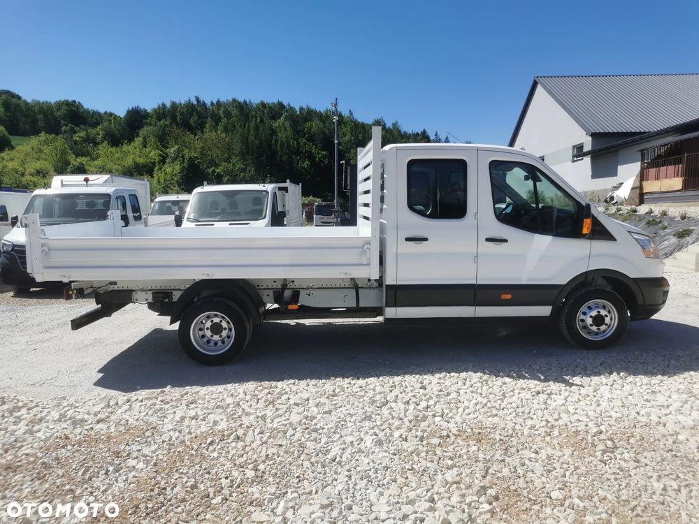 Ford Transit 2.0-170KM Brygadówka wywrotka Klima kiper doka Hak dubel na bliźniaku - 16