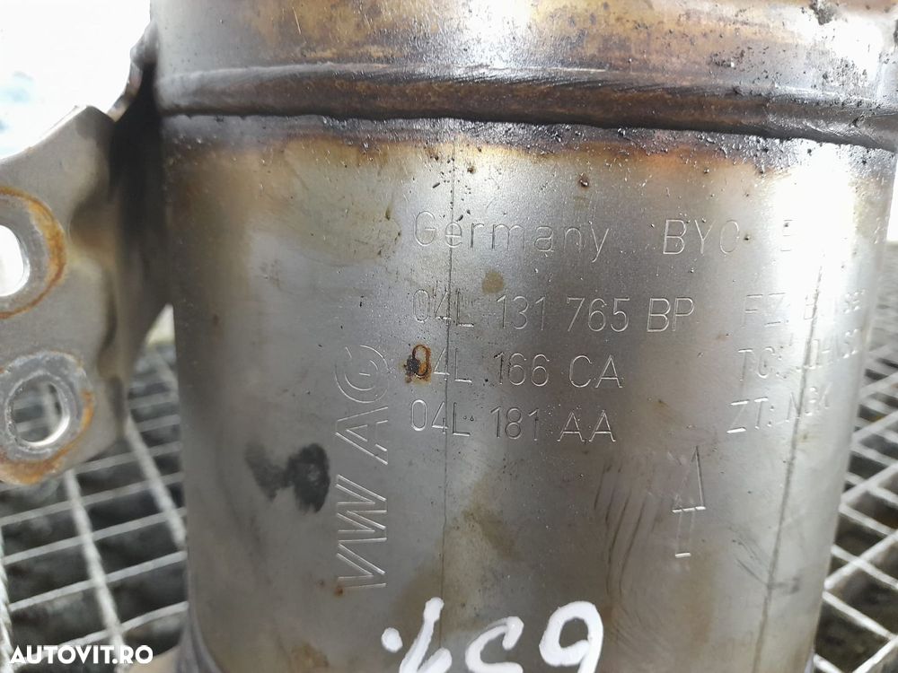 Filtru de particule dpf catalizator 2.0 tdi deta 04L131765BP Audi A4 - 3