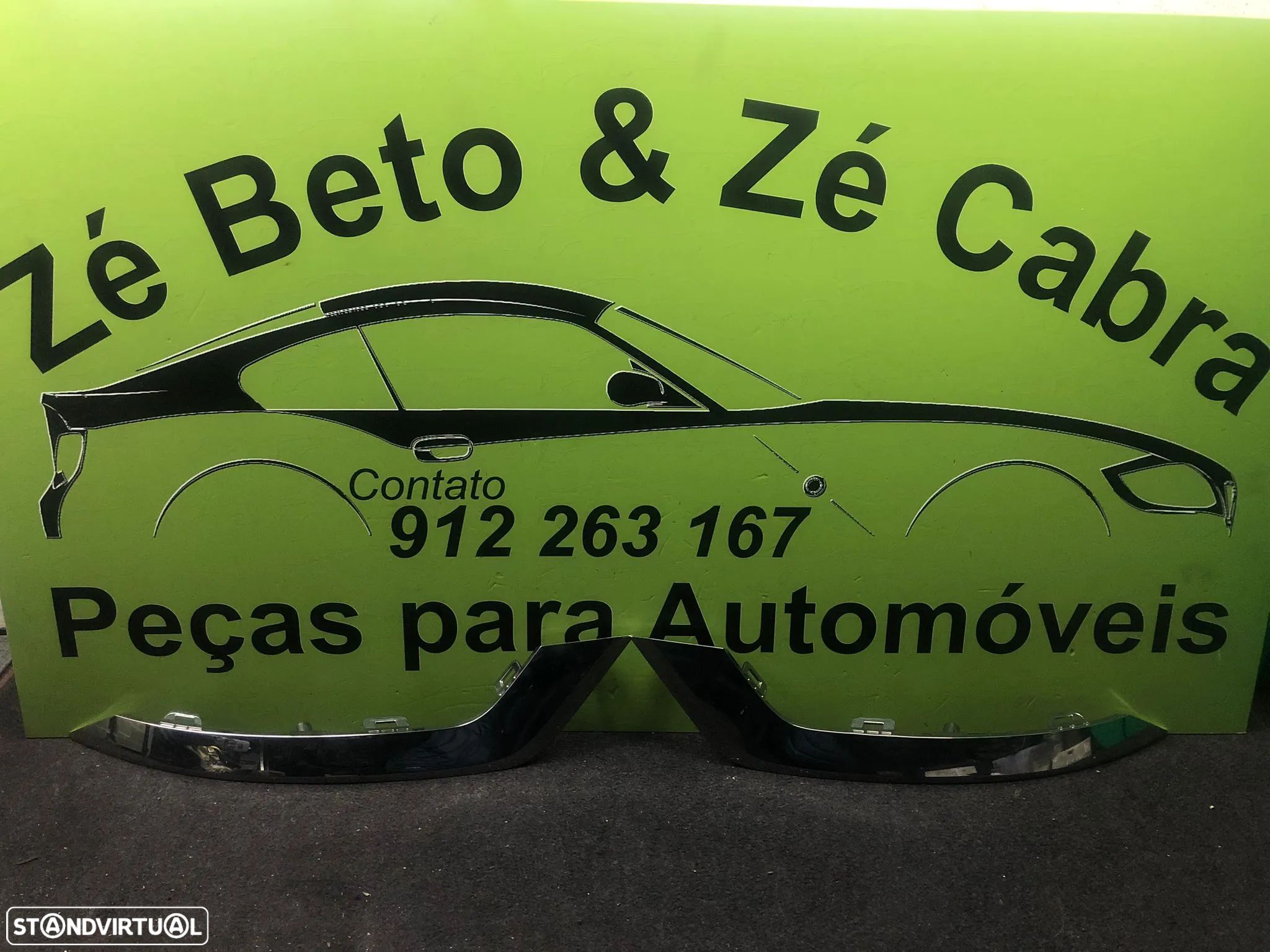 RENAULT CAPTUR II FRISO CROMADO PARA CHOQUES TRAS - Z434 - 1