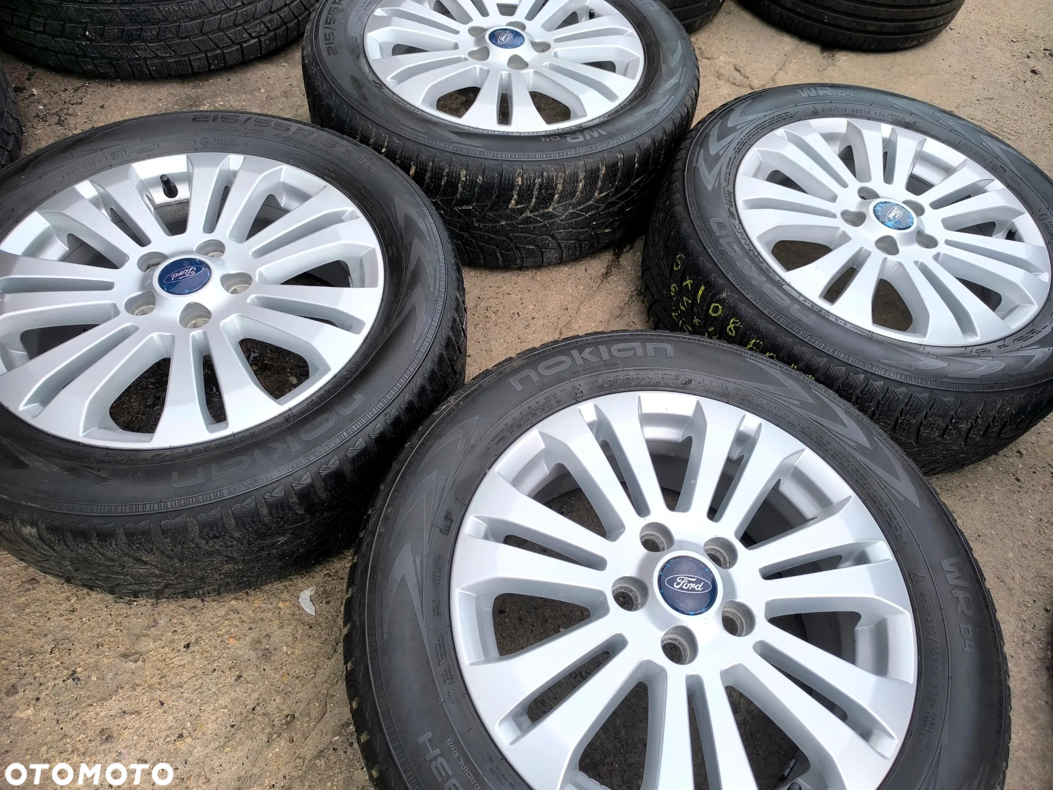 5x108 Felgi Aluminiowe Alufelgi 16 Koła FORD MONDEO MK3 MK4 FOCUS CMAX SMAX GALAXY II 2 KUGA TOURNEO TRANSIT CONNECT VOLVO C30 V40 S40 V50 Legnica ALU-RAD 215/55 - 4