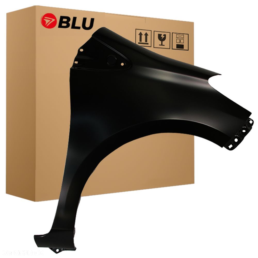 BLU Błotnik TOYOTA YARIS III 3 XP130 209 prawy czarny 2011-2020 przód SchwarzSandMetallic - 1