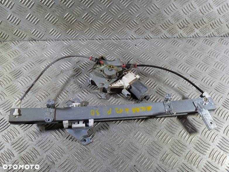 MECHANIZM SZYBY PRAWY PRZÓD NISSAN MICRA K12 3D - 1