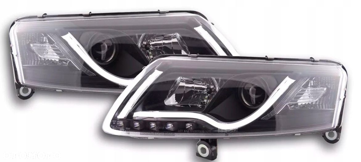 Reflektor Lampa Day line light LED Tube Neon Tuning Audi a6 C6 4f 2004-2008 - 4