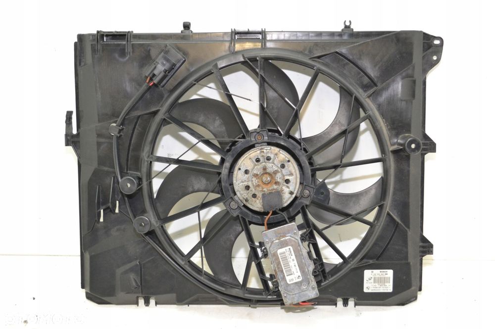WENTYLATOR CHŁODNICY BMW E90 E91 E87 2.0D 7801993 7561711 - 2