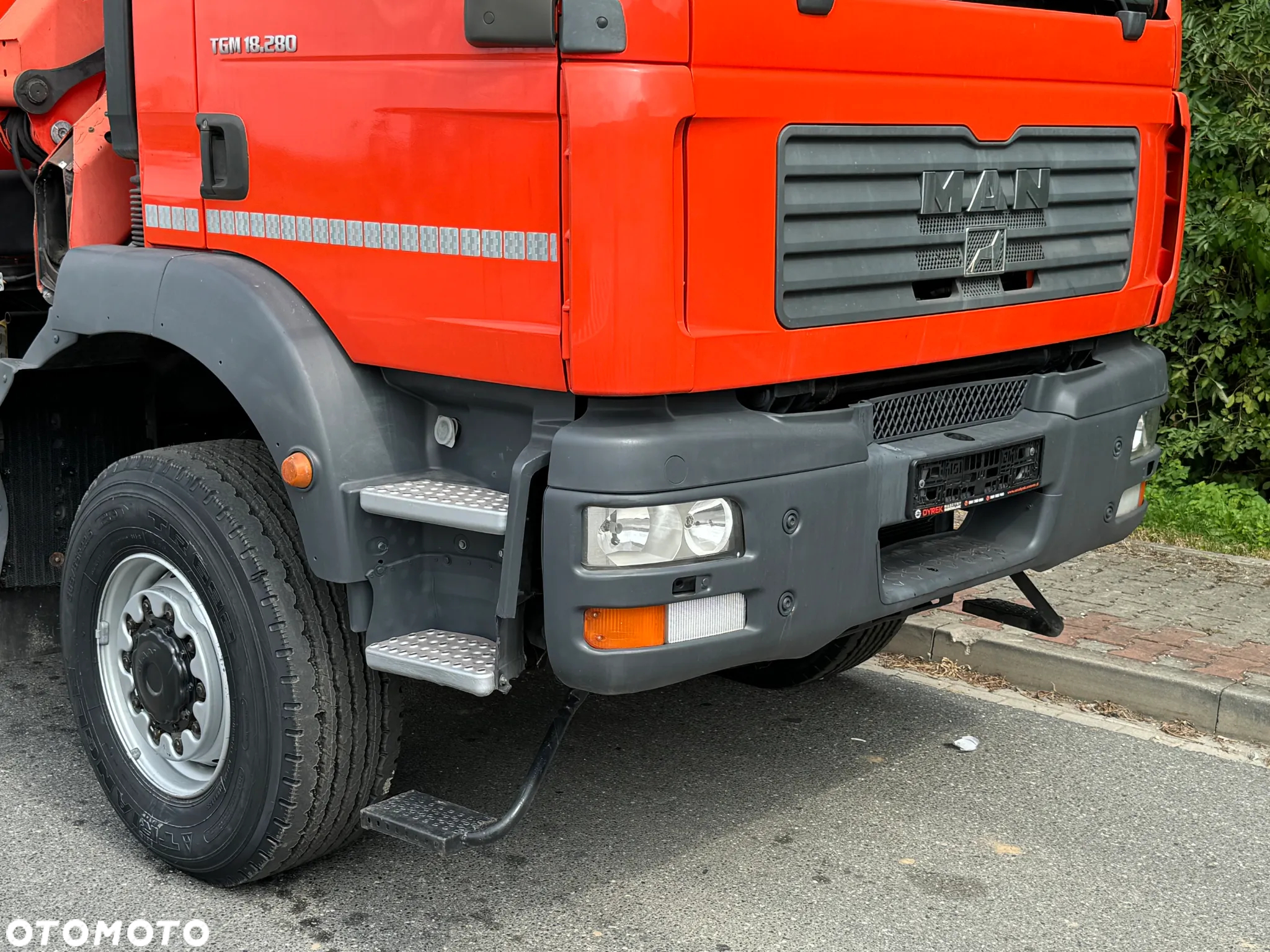 MAN TGM 18-280 MAN 4x4 HDS PALFINGER 105 KIPER WYWROTKA MEILLER BARDZO DOBRY STAN - 3