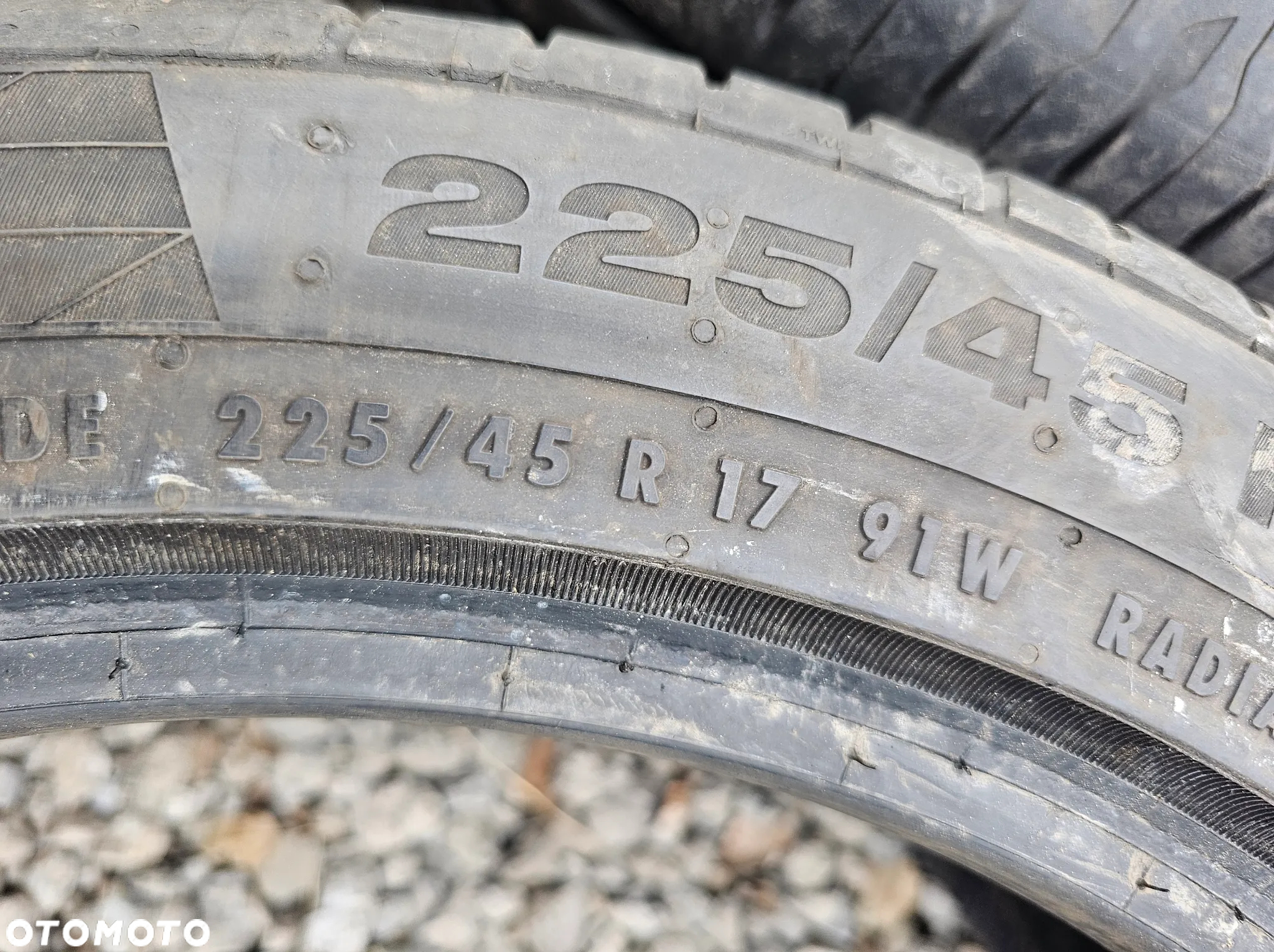 CONTINENTAL 225/45R17 91W CONTISPORTCONTACT 5 SSR (MOE) (1szt.) (1x6,0) (DOT: 1x0822) L674 - 3